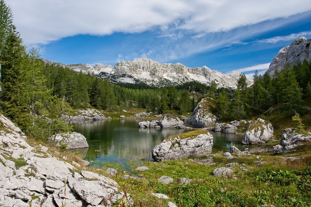 Just one of the valley's lakes