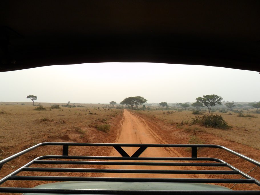 On the road in Uganda