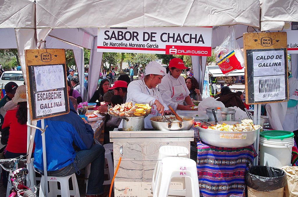 Grab lunch from a small street vendor