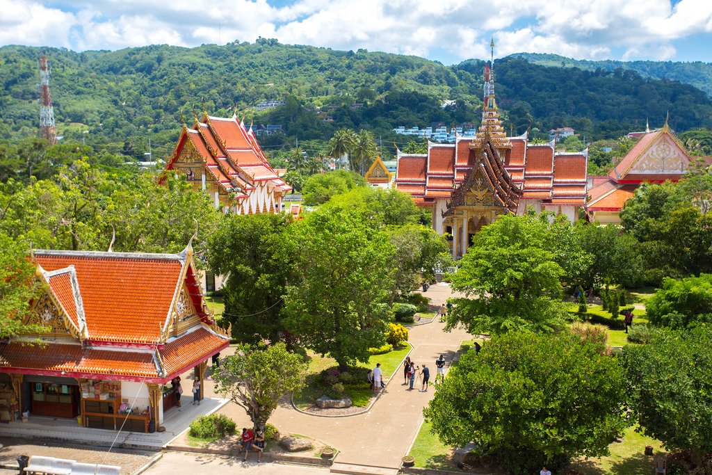 Wat Chalong Temple in Phuket