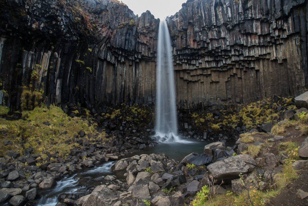 Svartifoss waterfall in Skaftafell (photo by Chris McCarty)