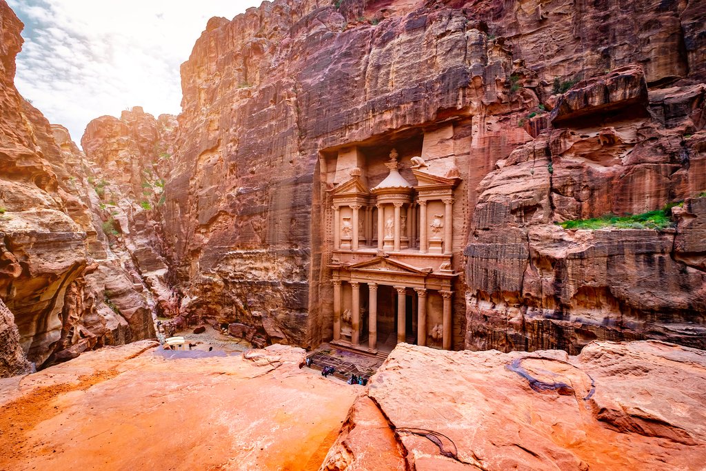 View of the Treasury, Jordan