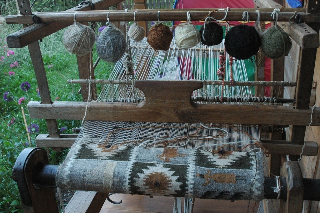 Traditional weaving in Maramures