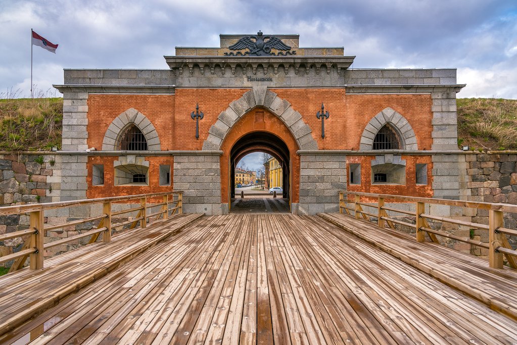 Entrance to Daugavpils Fortress