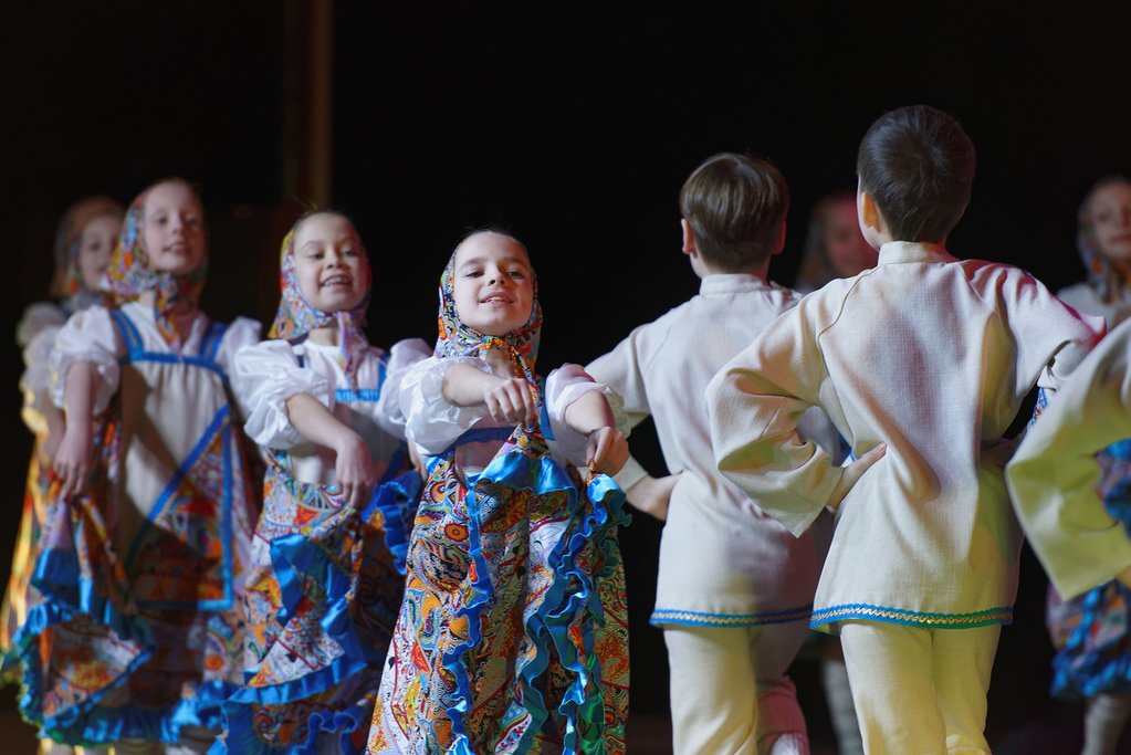 Folk Dancing in Russia