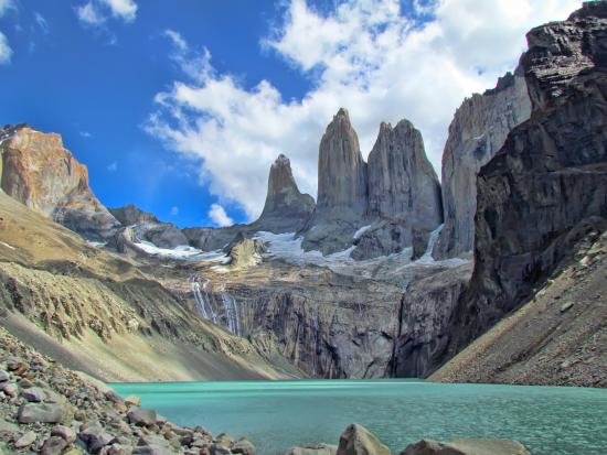 Lake in Torres del Paine