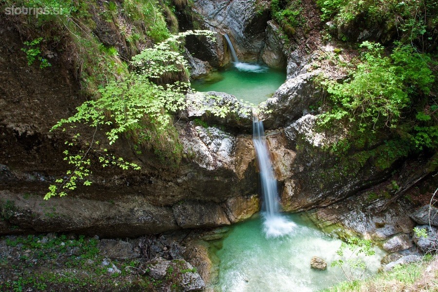 See where the Soča gets its name