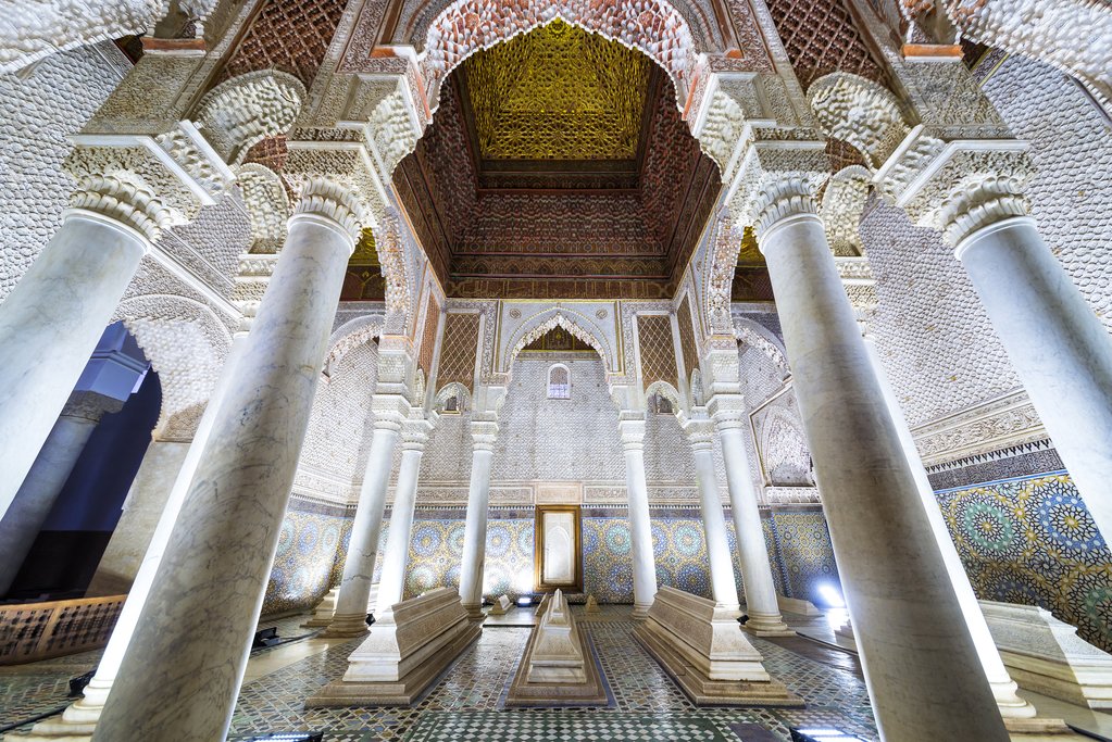 Saadian Tombs, Marrakech, Morocco