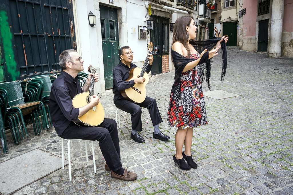 A traditional Fado band in Lisbon