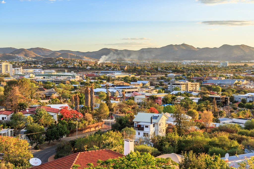 View of Windhoek