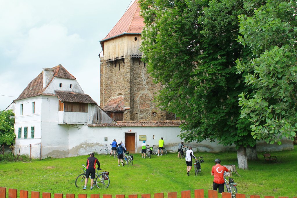 Historic fortified church in Viscri