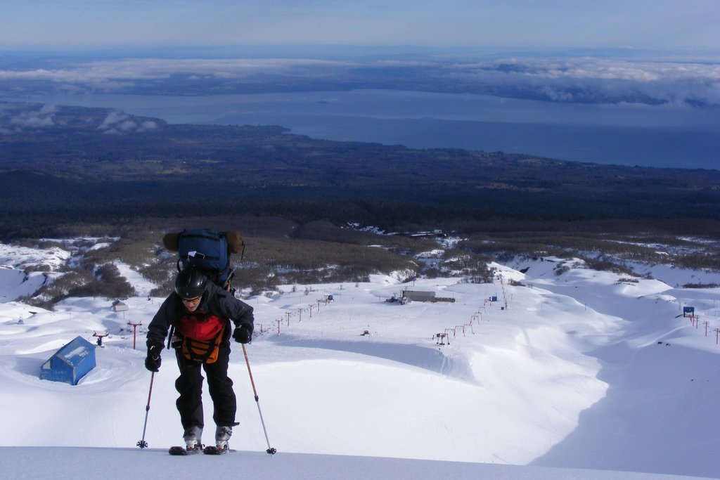 View over Villarrica Lake