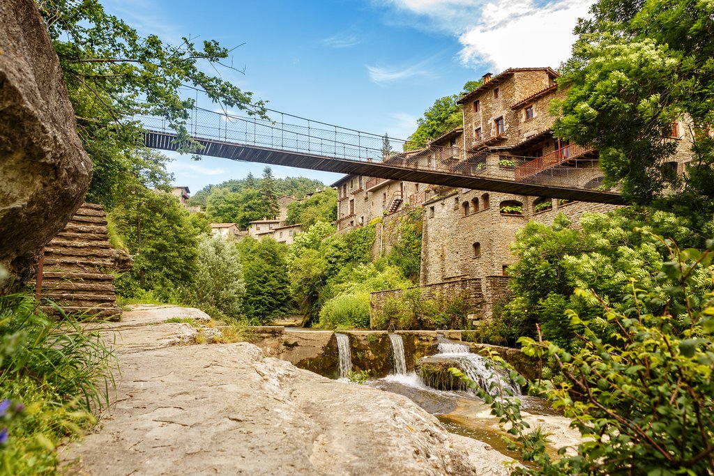 Rupit is surrounded by scenic nature
