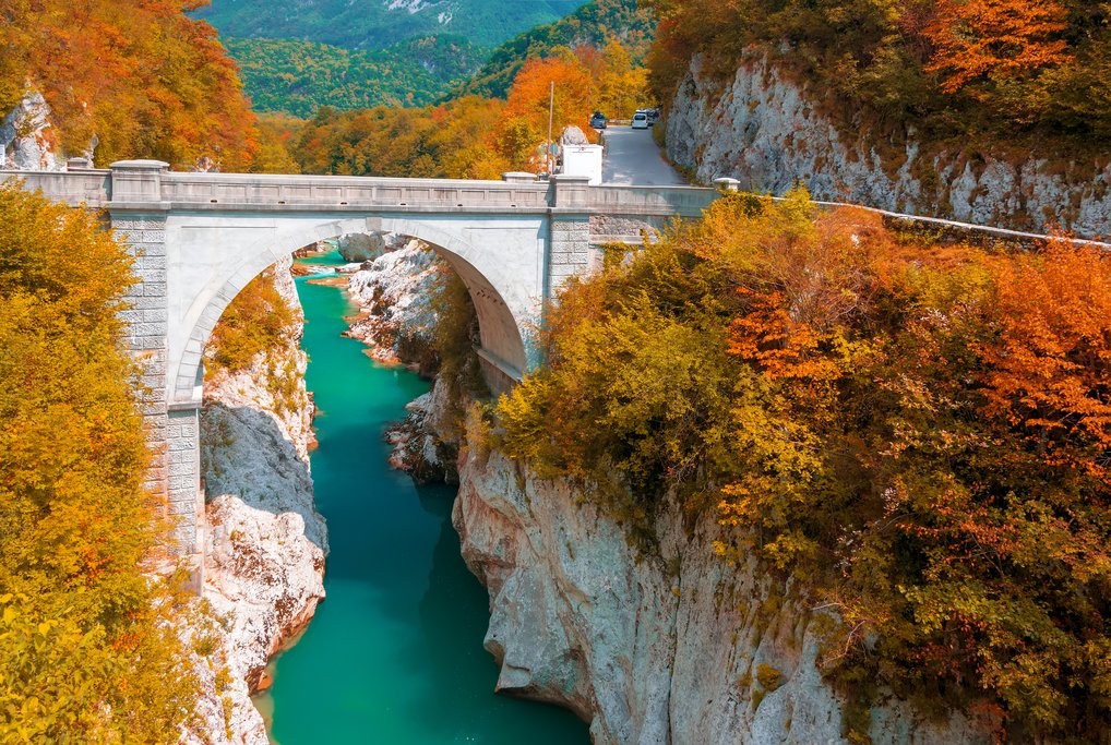 Autumn on the Soca River