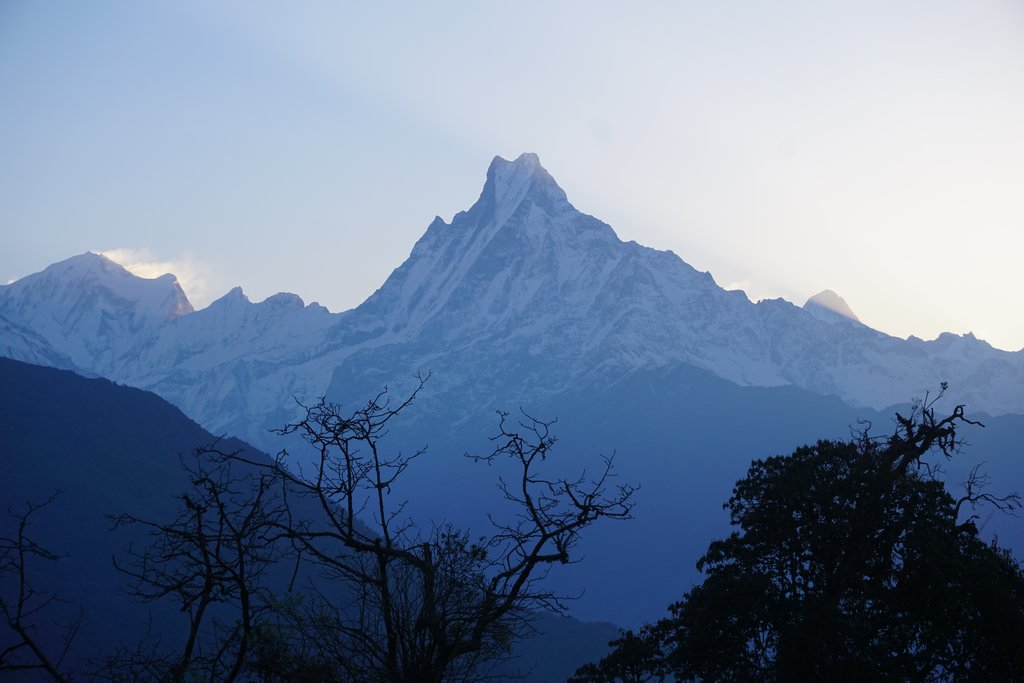 Views of the lower Annapurna foothills