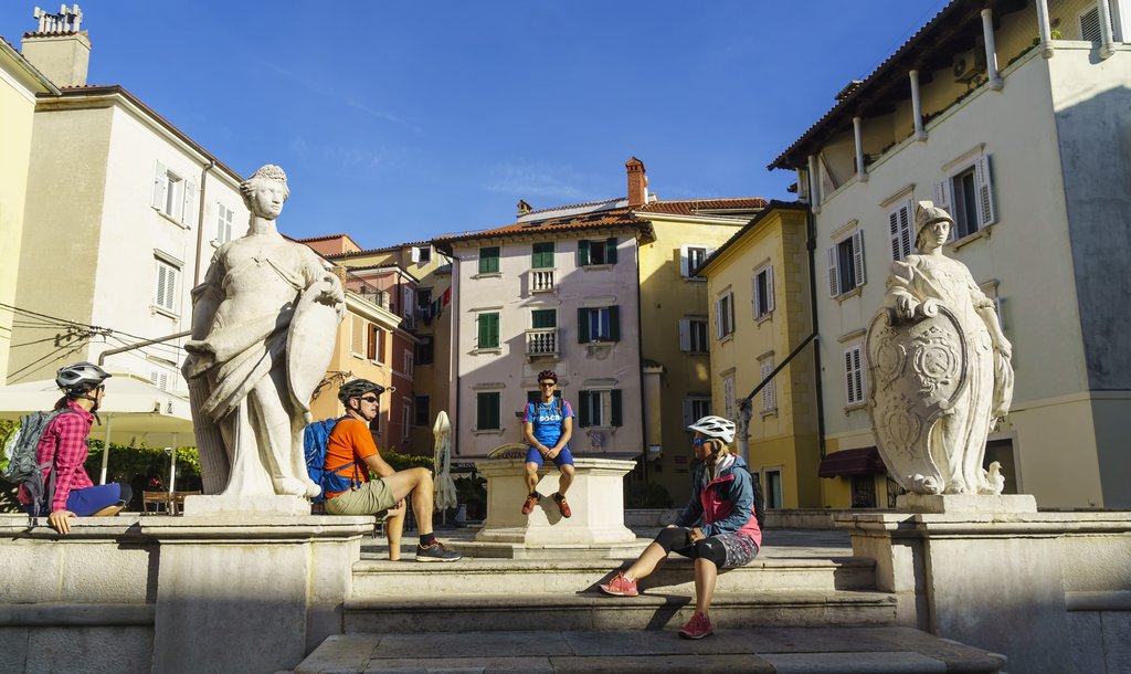 The adventure starts in Italy