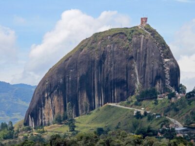 Rock of Guatape, Piedra De Penol, near Medellin, Colombia, South America