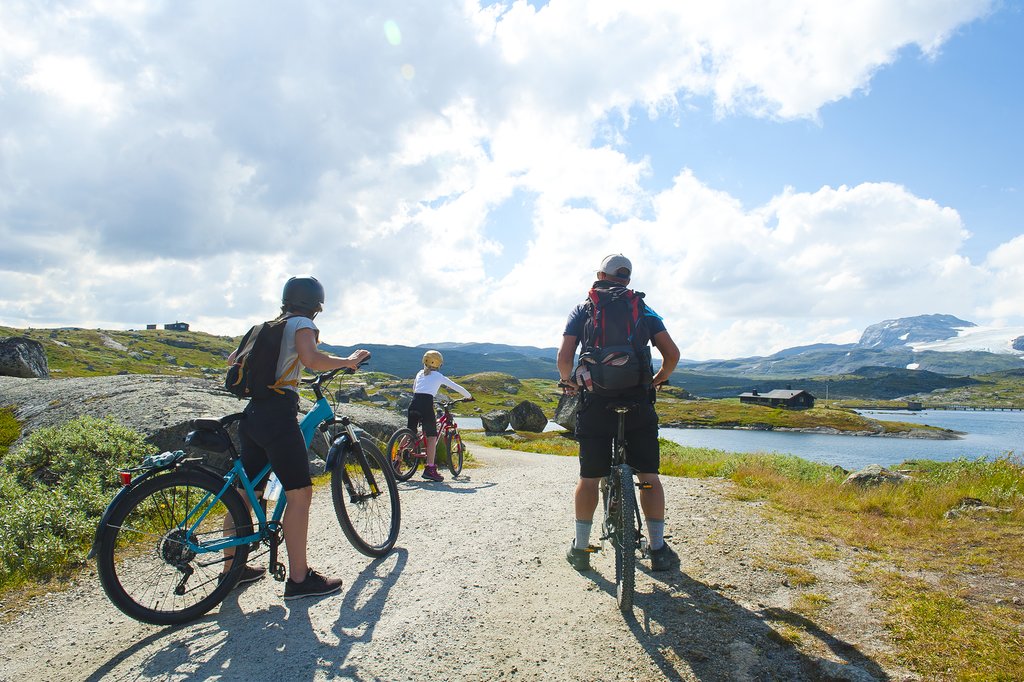 Check out the island's attractions by bicyle