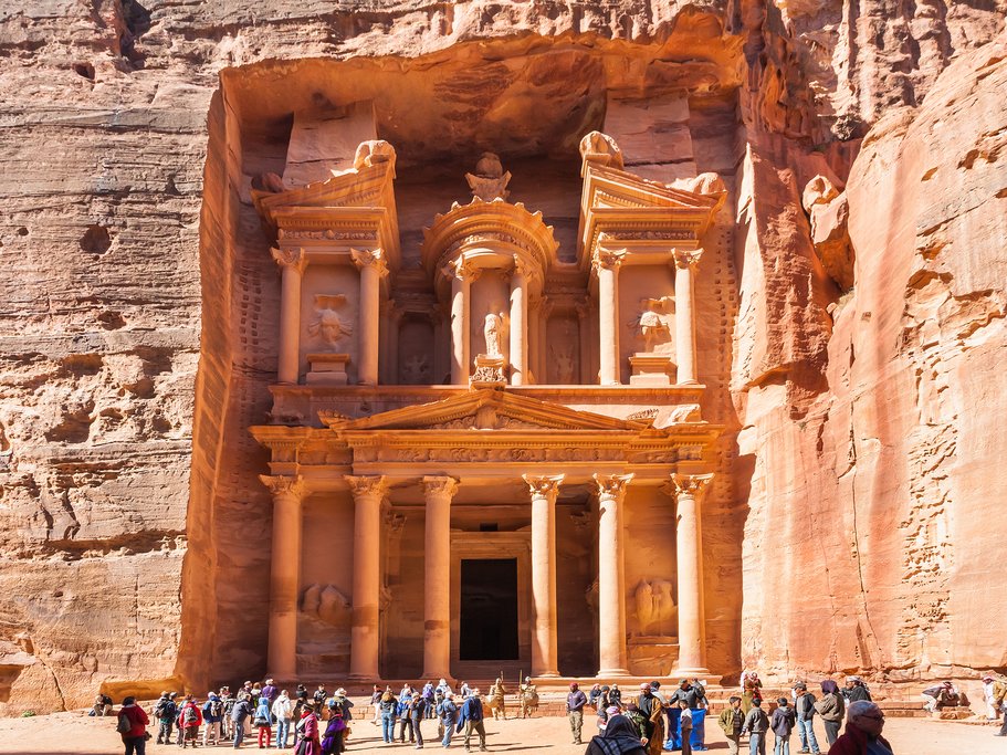The Treasury at Petra