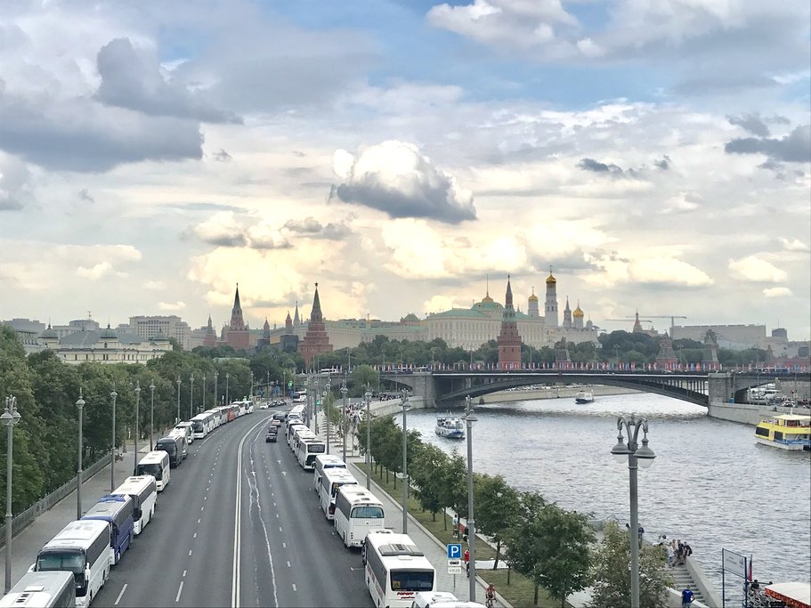 Moskva river view
