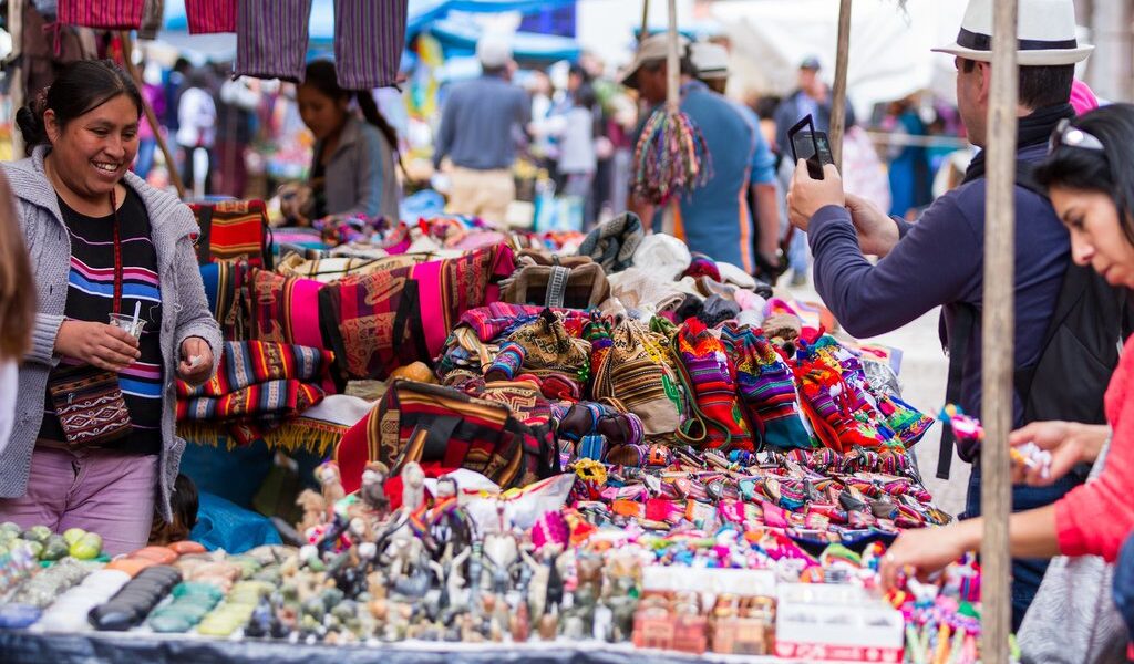 Shopping At The Pisac Market