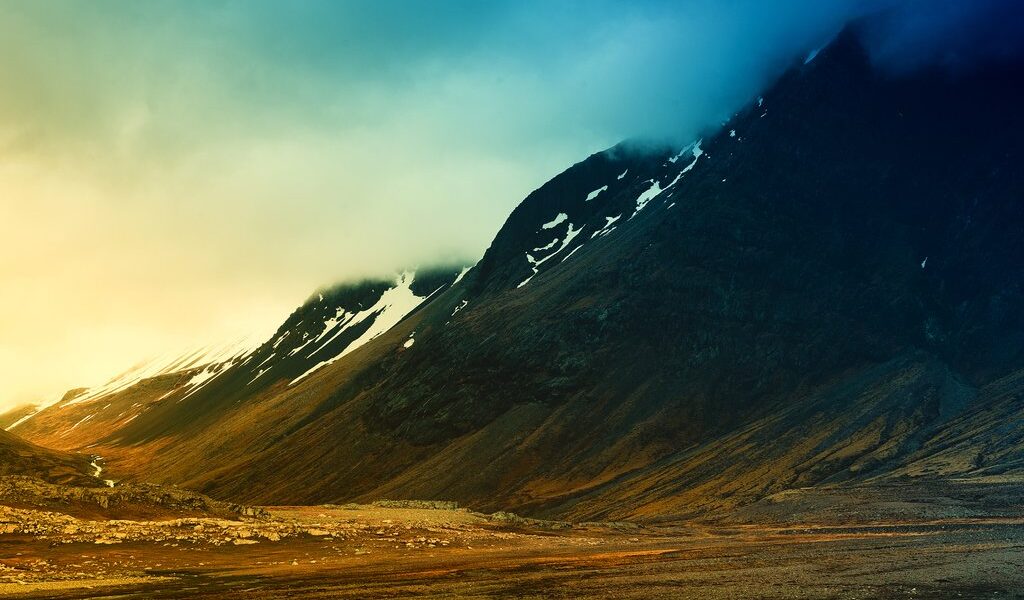 Nature Background Beautiful Landscape Mountains Road Hills Cloud