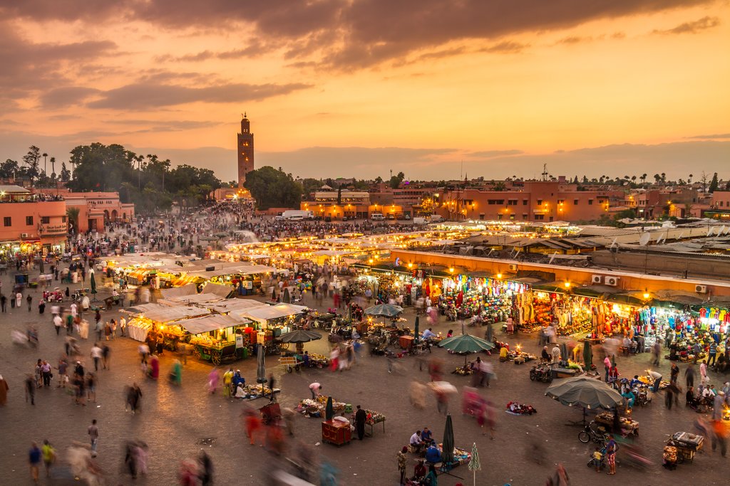 Jemaa el Fna Square in Marrakech