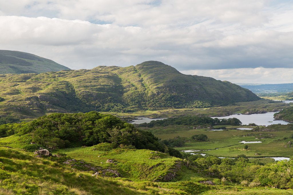 The forests and lakes of Killarney National Park.