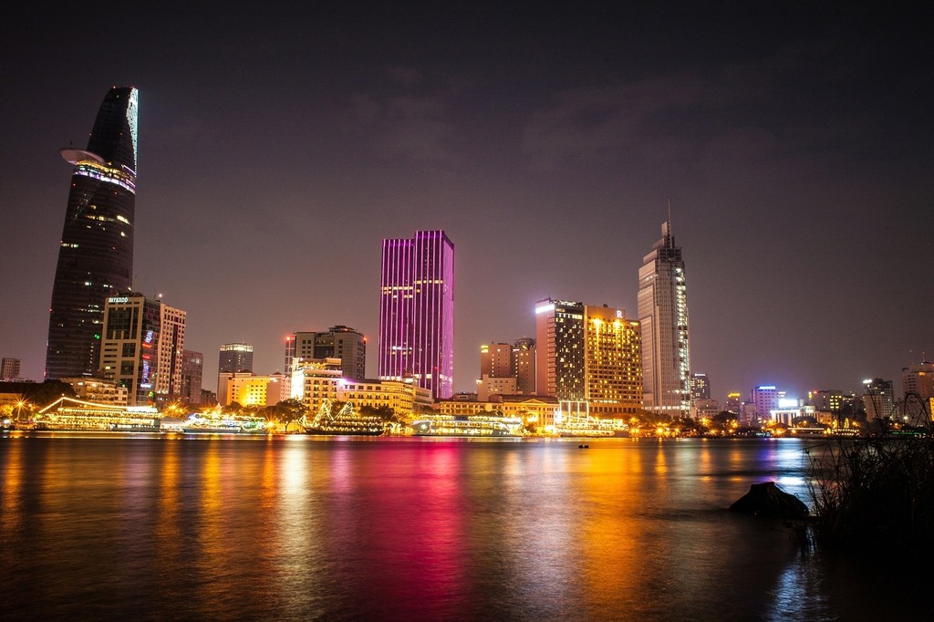 HCMC at night