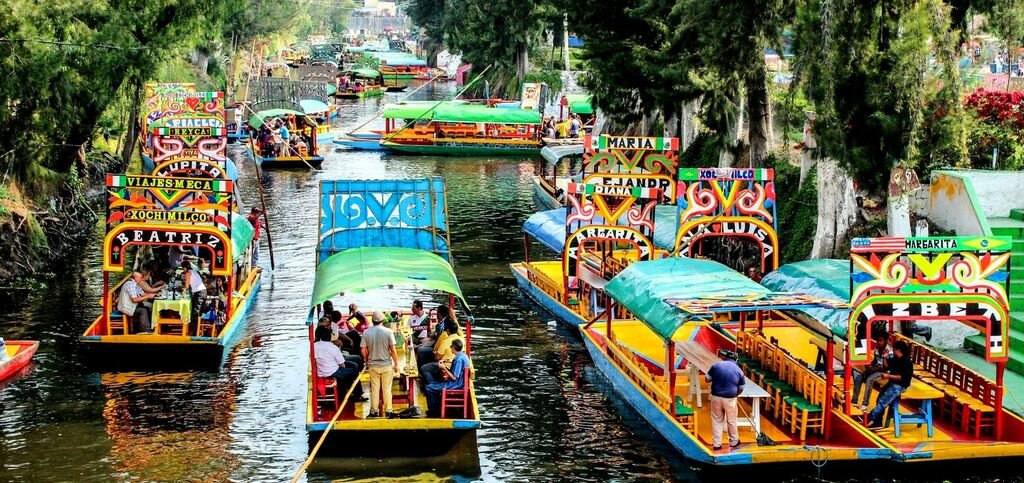 Enjoy the views from the canals