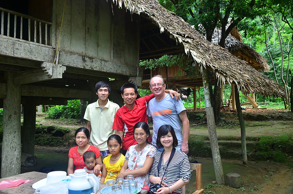 You'll be hosted by friendly local families in their homes