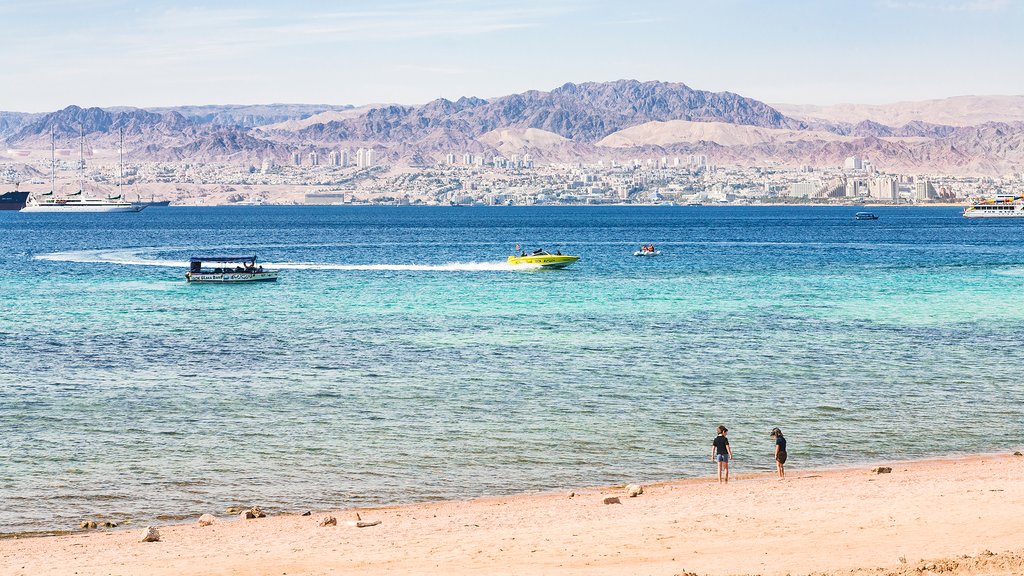 Sand beach in Aqaba