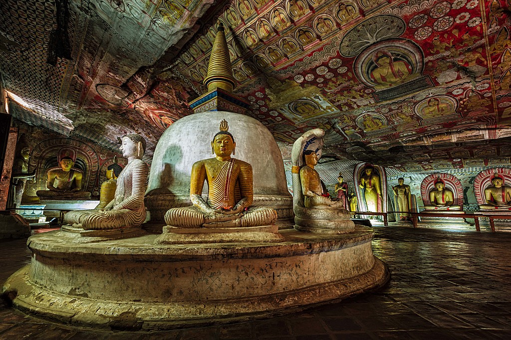Dambulla Rock Temple. 