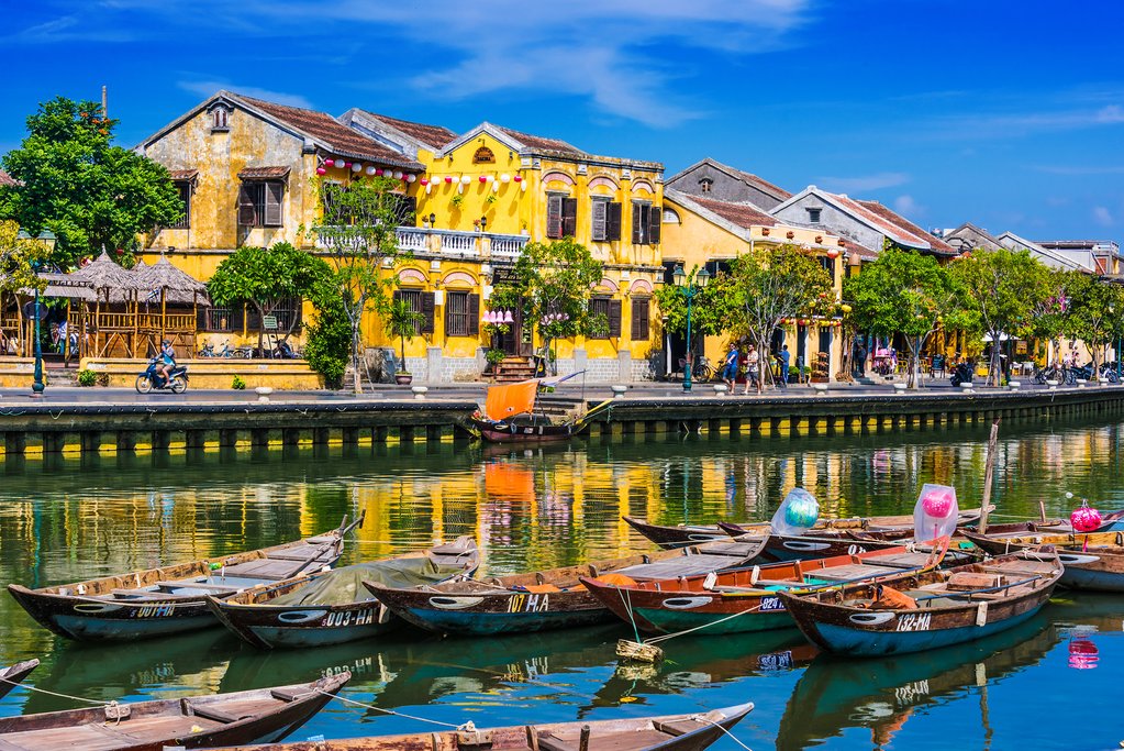 The historic waterfront city of Hội An