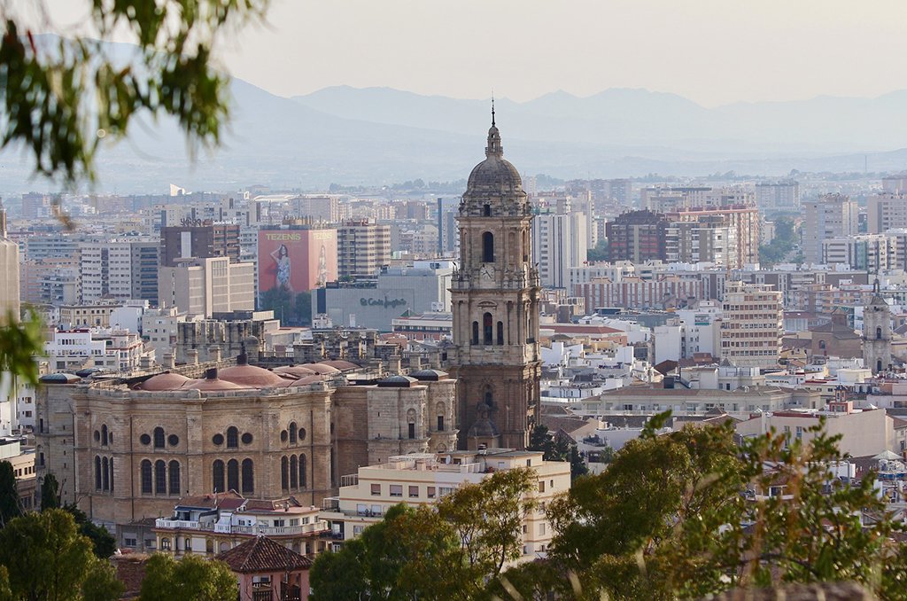 The city of Málaga