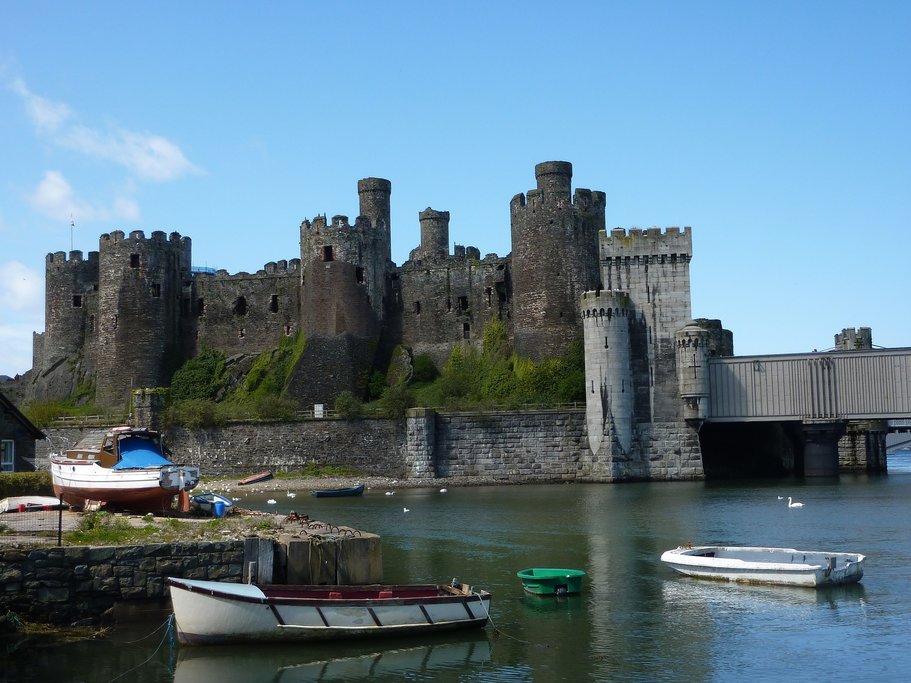 The Medieval Conwy Castle