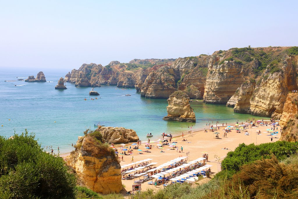 Lagos is known for its beaches