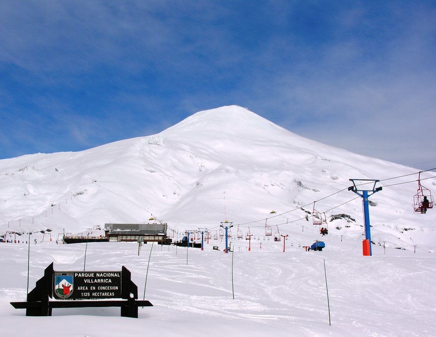 Villarrica is one of Chile's most active volcanoes