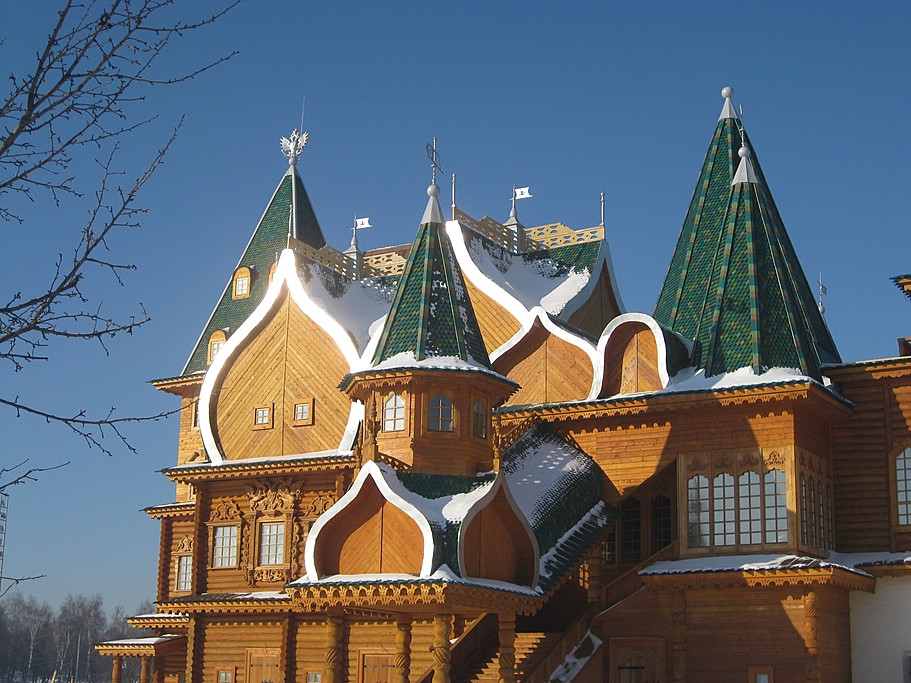 The wooden palace of Tsar Alexei