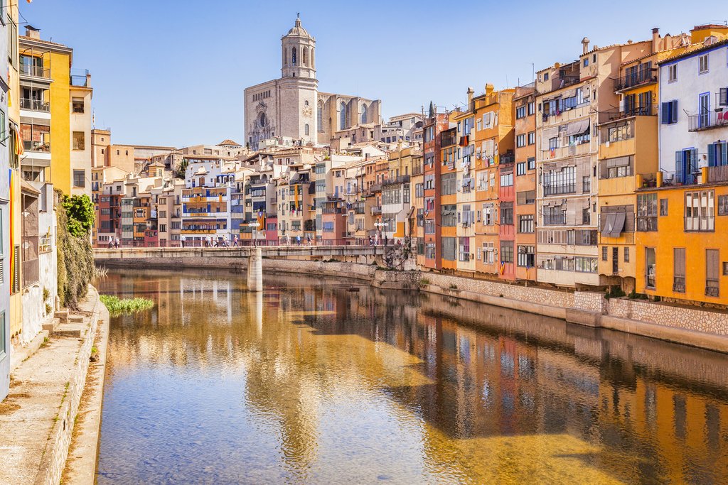 Girona's intriguing riverfront