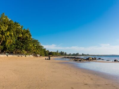 Ngapali Beach near Thandwe at Rakhine state in Myanmar (Burma)