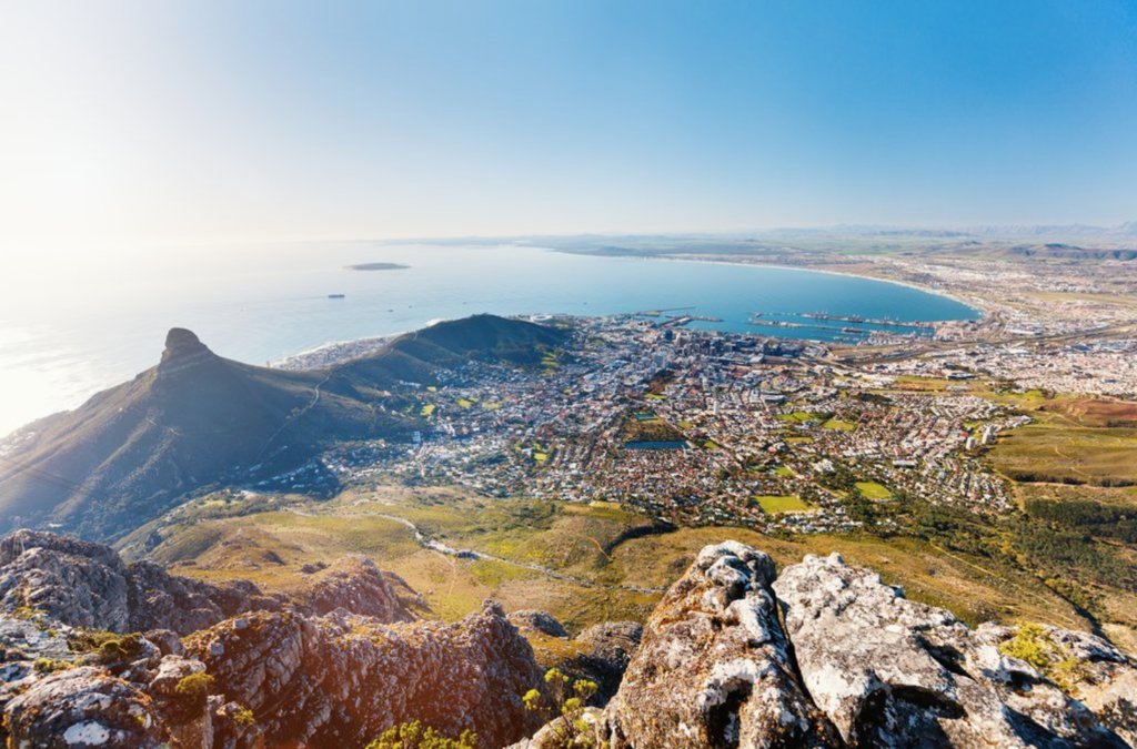 Table Bay view from Table Mountain