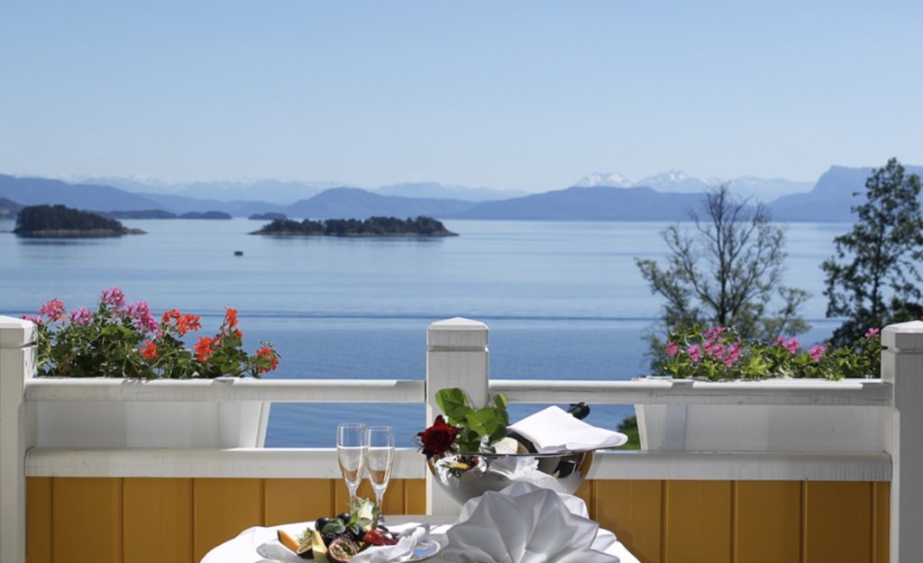 Views from your accommodations in Solstrand