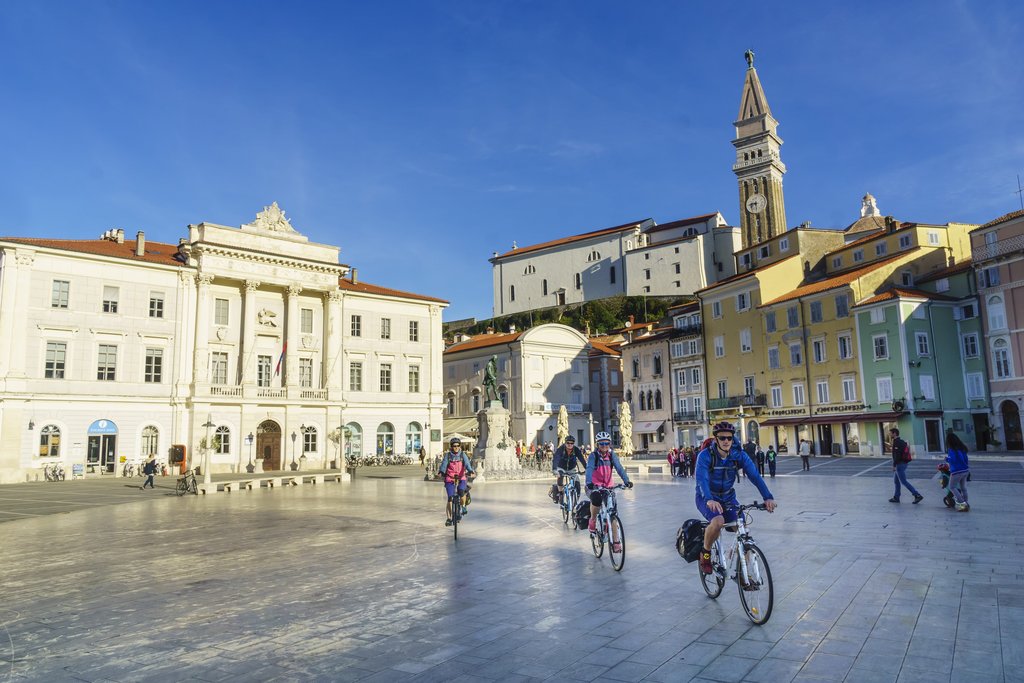 Tartini square in Piran
