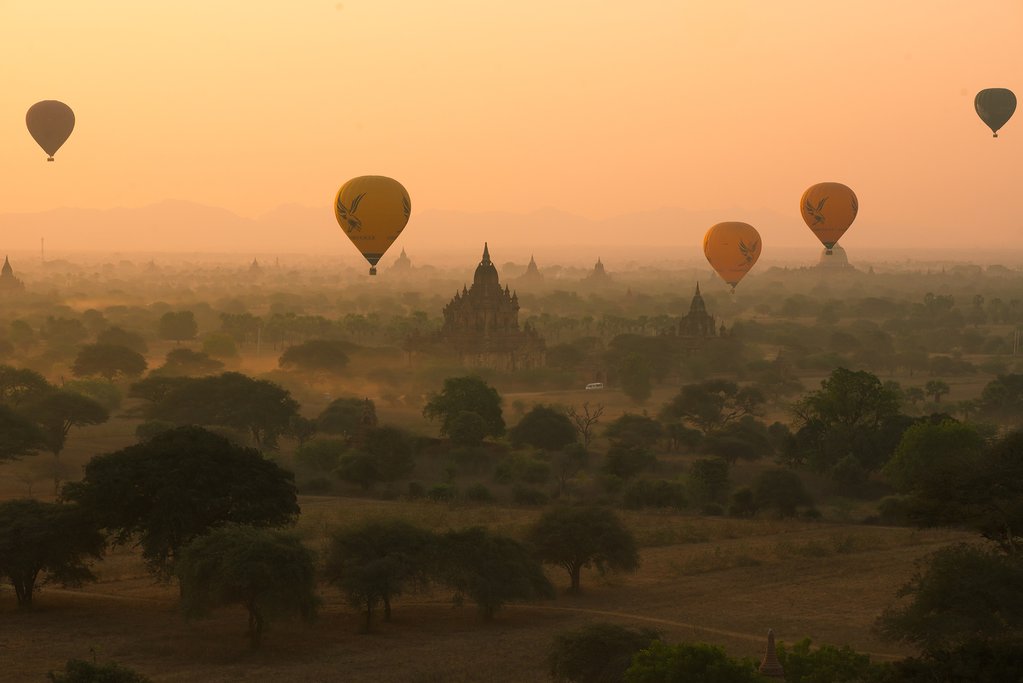 Sunrise in Bagan