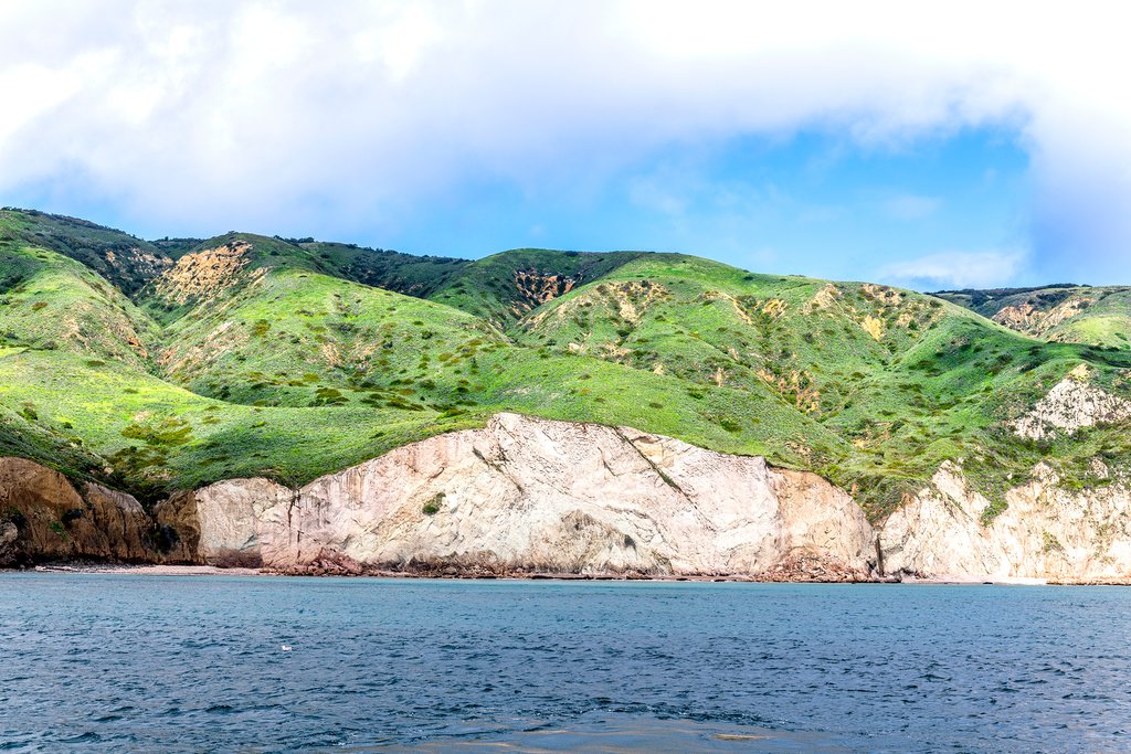 Santa Cruz Island in spring