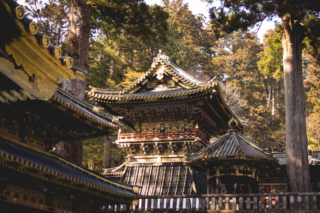 A view of Toshogu shrine