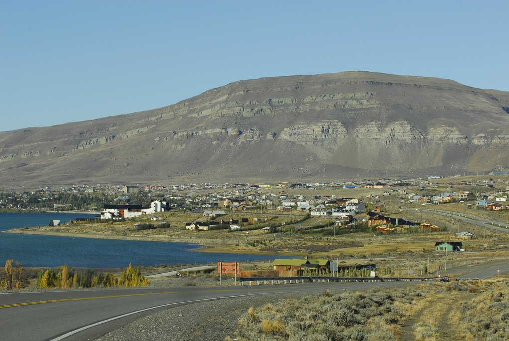 The road into El Calafate