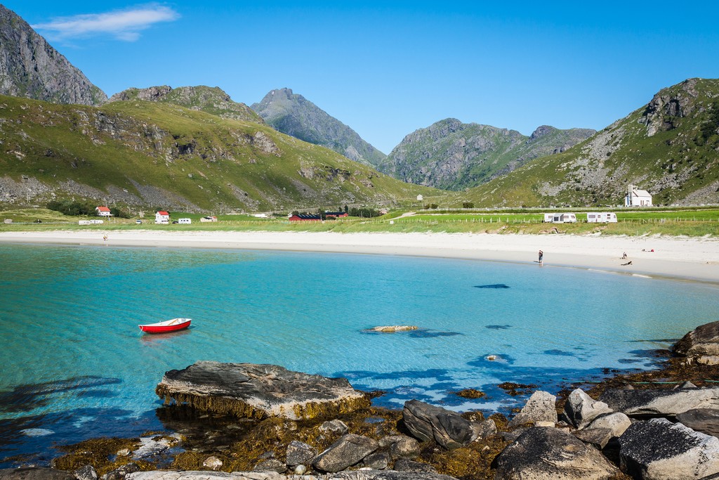 Enjoy white sand beaches and turquoise water
