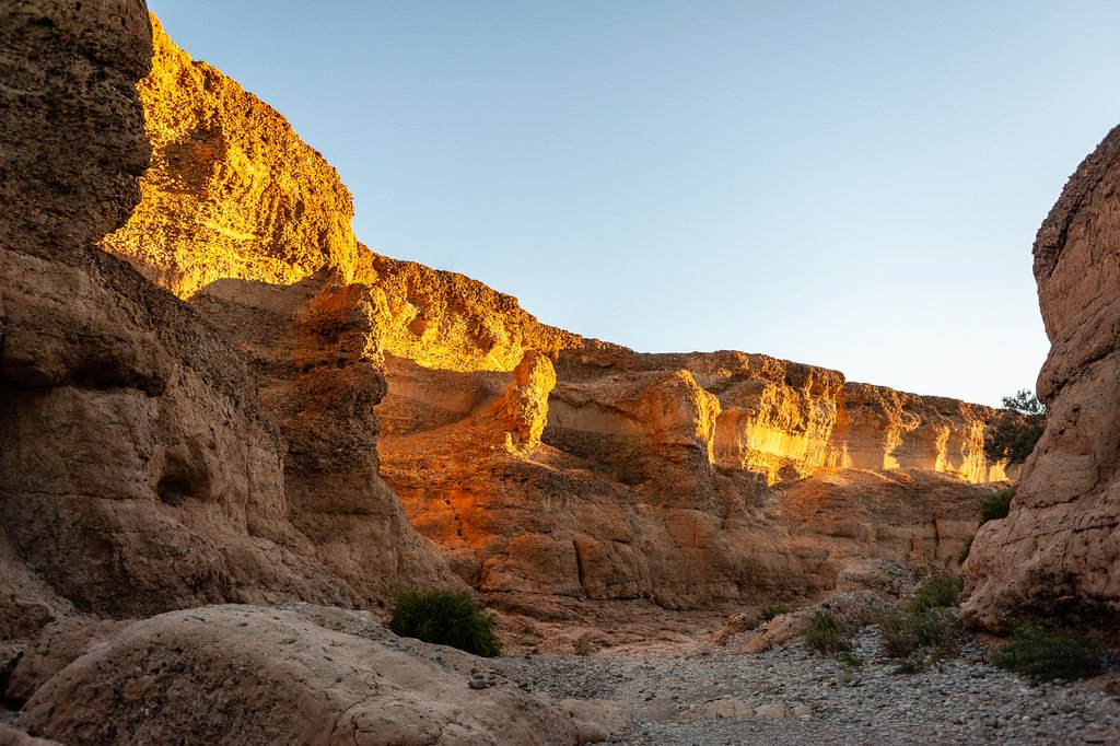 Inside Sesriem Canyon